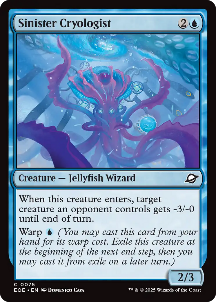 Sinister Cryologist Card Image