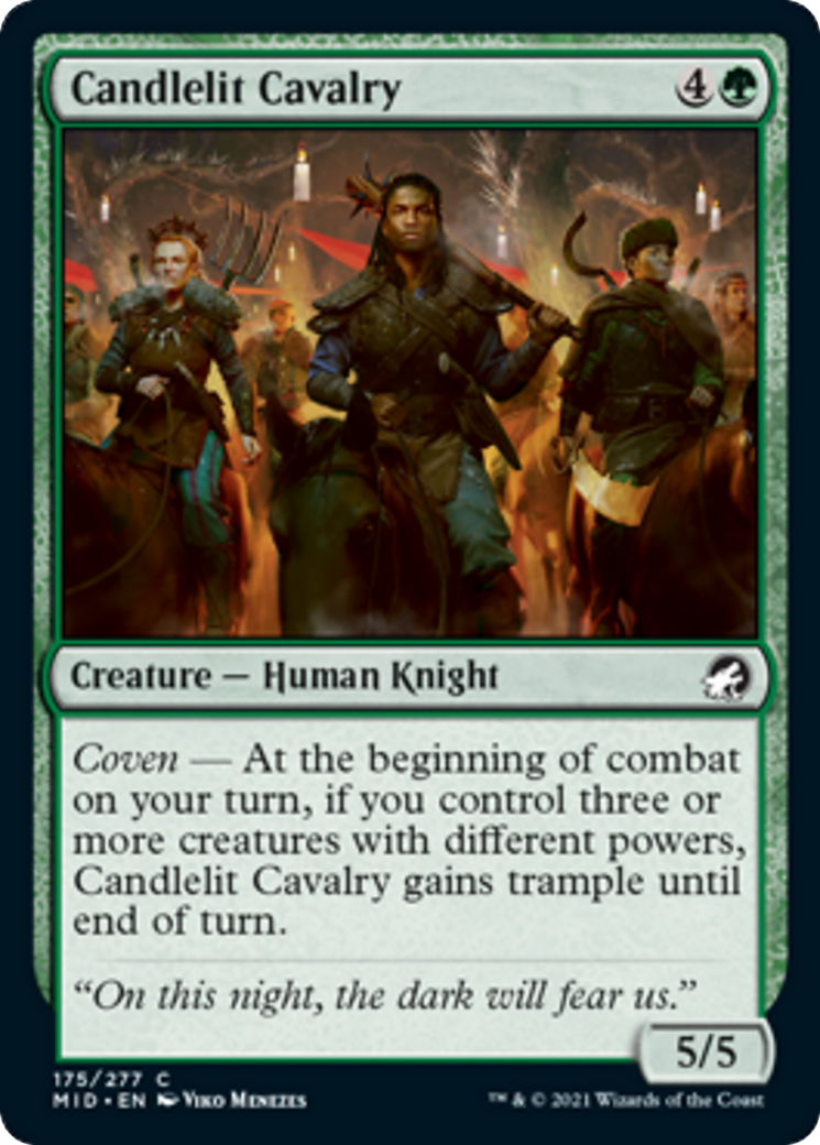Candlelit Cavalry Card Image
