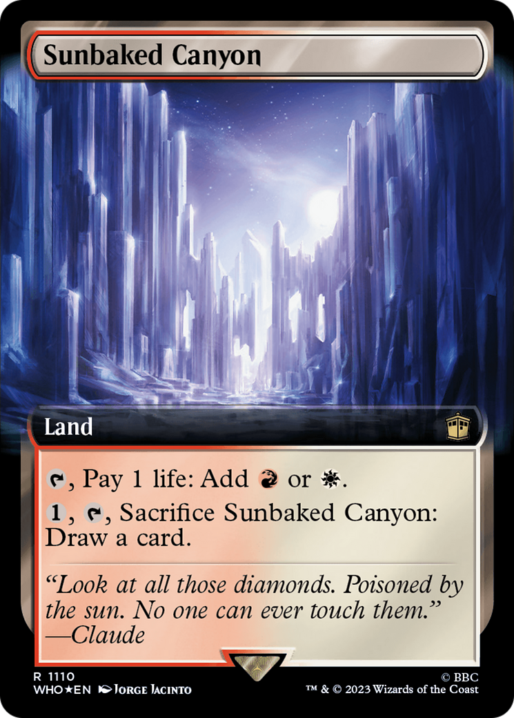 Sunbaked Canyon Card Image