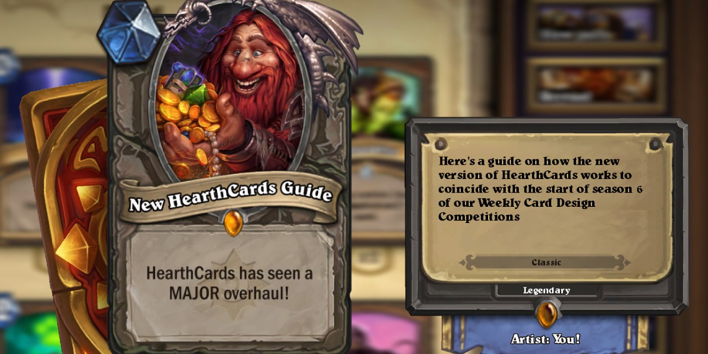 Guide to New HearthCards - Here's What's New and How to Use It