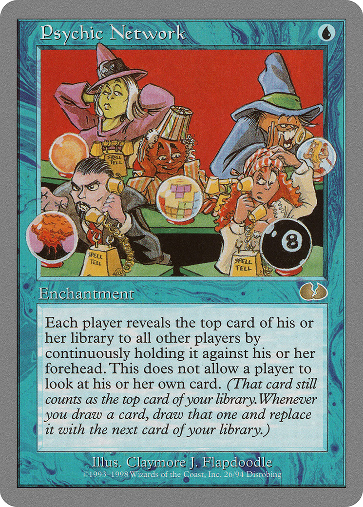 Psychic Network Card Image