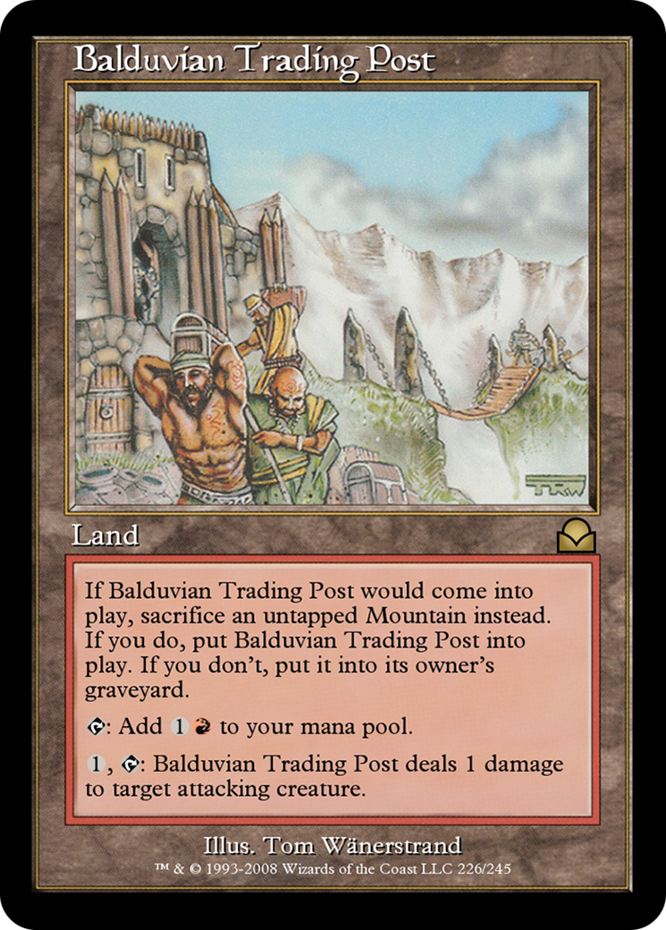 Balduvian Trading Post Card Image