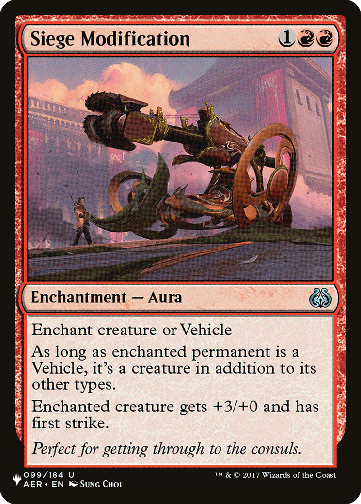 Siege Modification Card Image