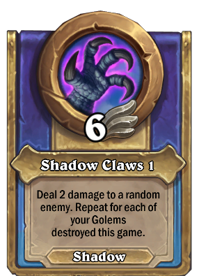 Shadow Claws 1 Card Image