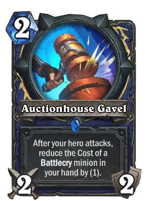 Auctionhouse Gavel Card Image