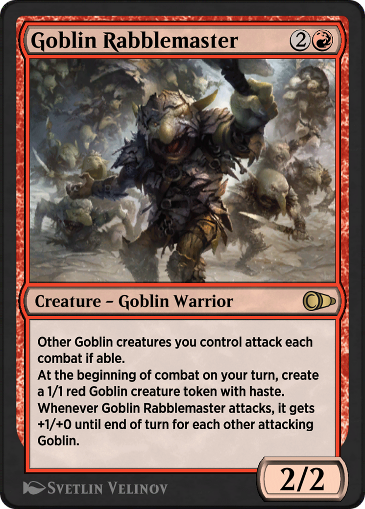 Goblin Rabblemaster Card Image