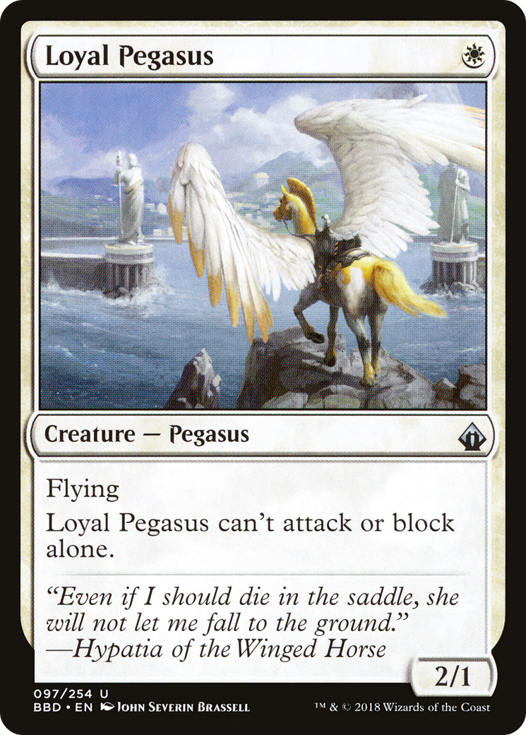 Loyal Pegasus Card Image