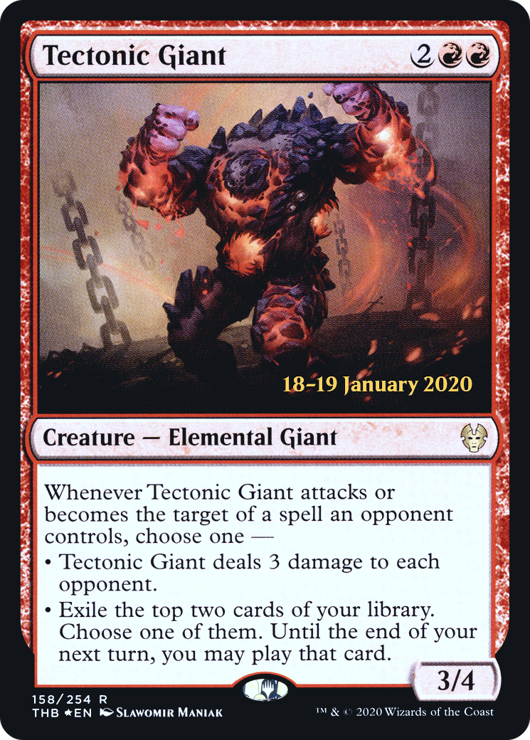 Tectonic Giant Card Image