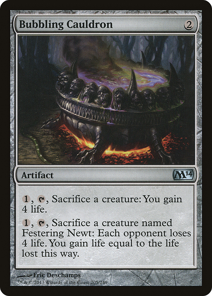 Bubbling Cauldron Card Image