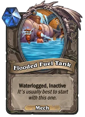 Flooded Fuel Tank Card Image