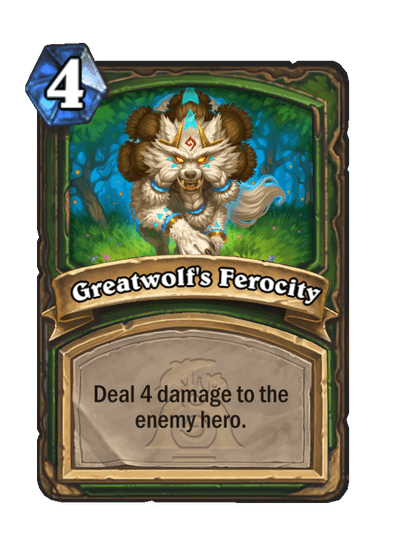 Greatwolf's Ferocity Card Image
