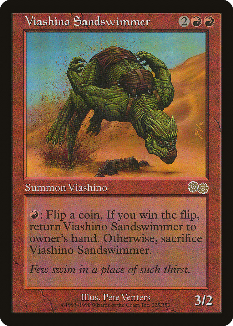 Viashino Sandswimmer Card Image