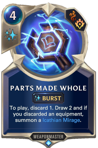 Parts Made Whole Card Image
