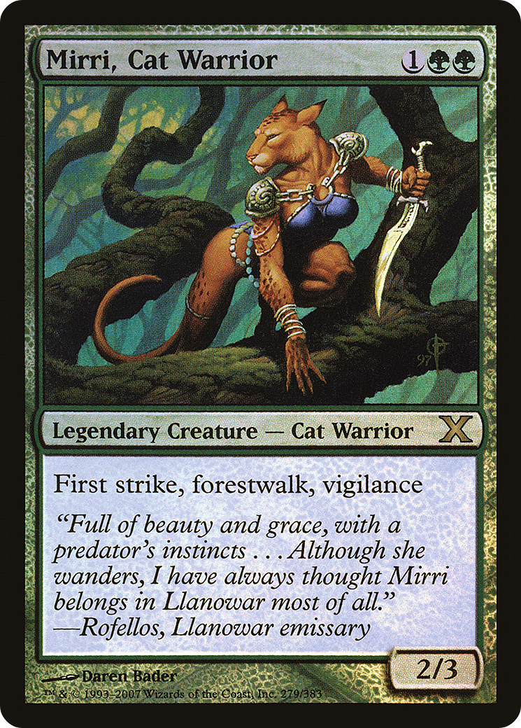 Mirri, Cat Warrior Card Image
