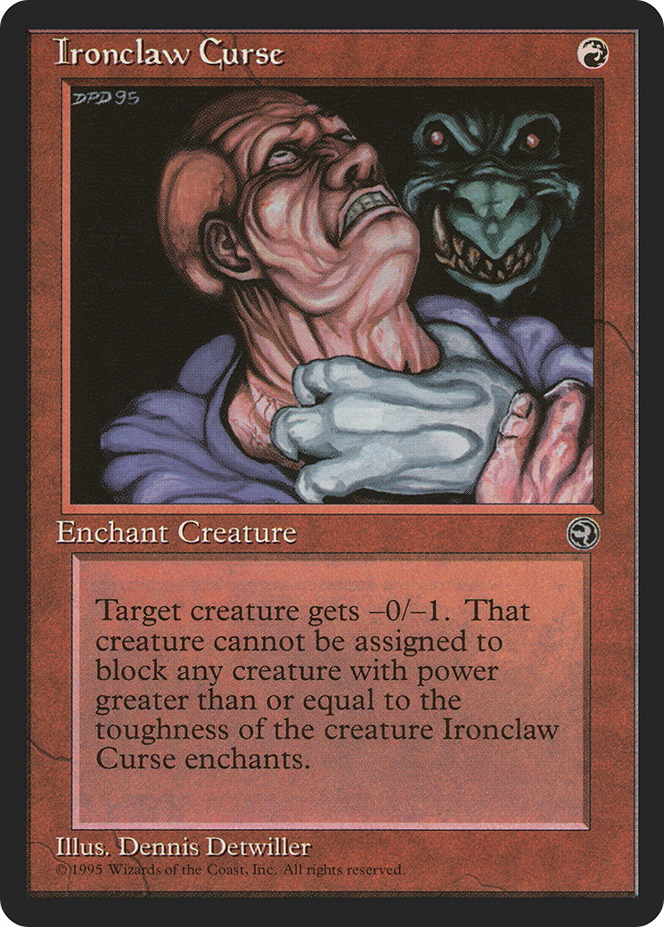 Ironclaw Curse Card Image