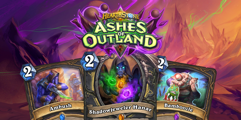 Our Thoughts on Hearthstone's Ashes of Outland Rogue Cards