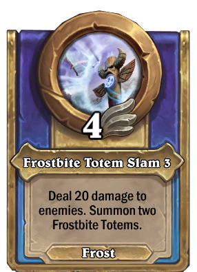 Frostbite Totem Slam 3 Card Image