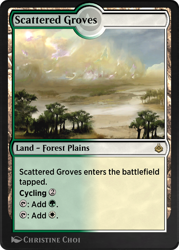 Scattered Groves Card Image