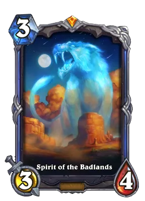 Spirit of the Badlands Signature Card Image