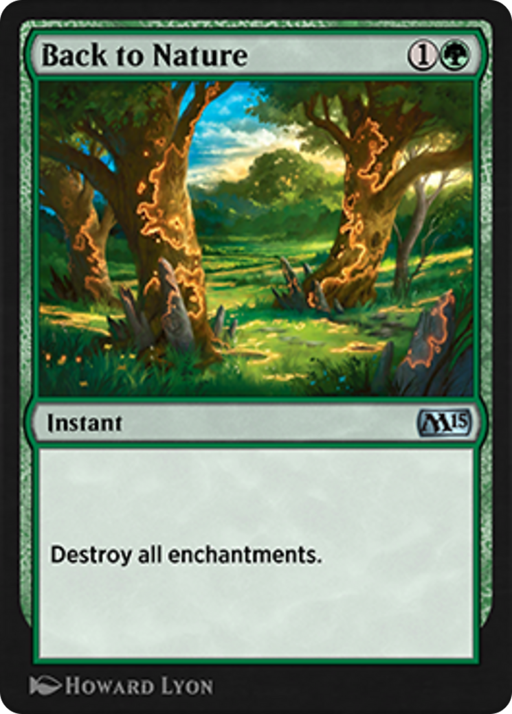 Back to Nature Card Image