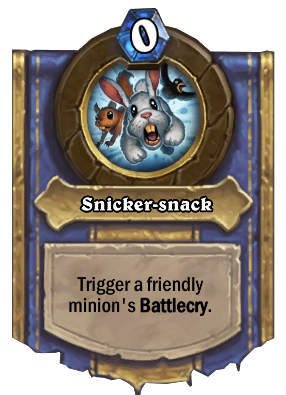 Snicker-snack Card Image