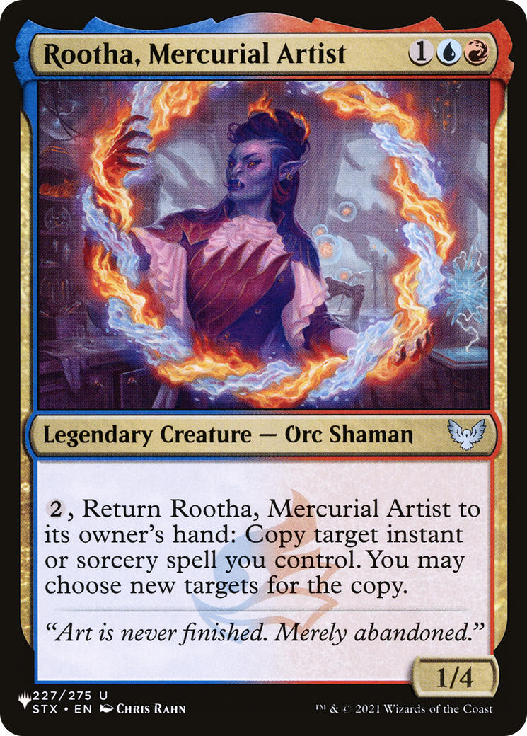 Rootha, Mercurial Artist Card Image