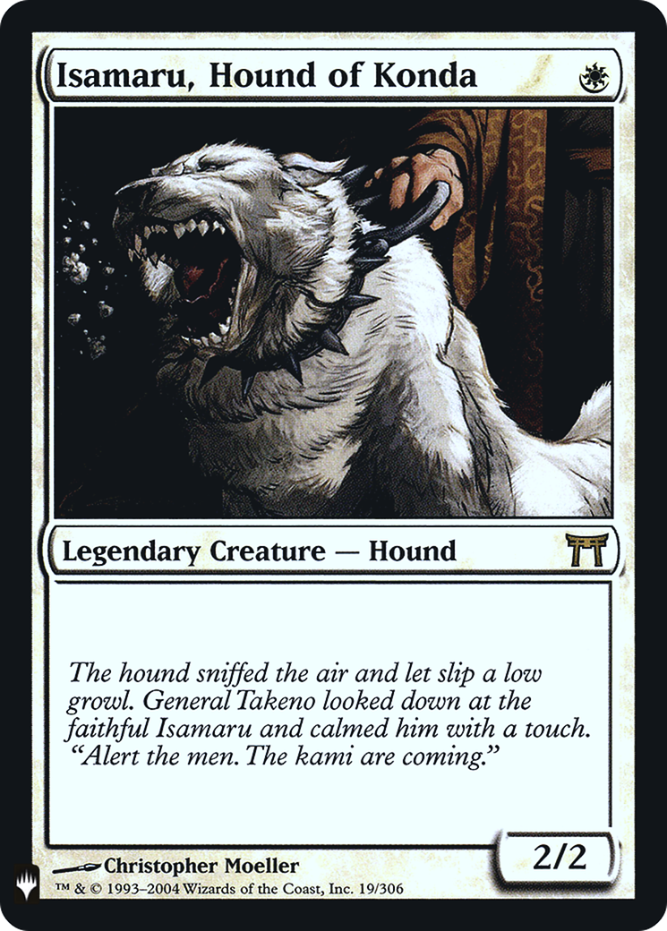 Isamaru, Hound of Konda Card Image