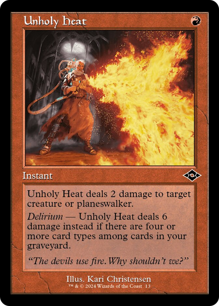 Unholy Heat Card Image