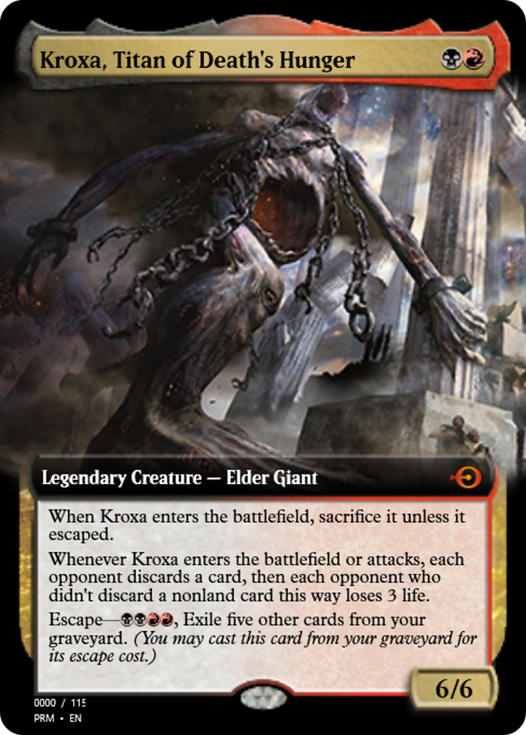 Kroxa, Titan of Death's Hunger Card Image