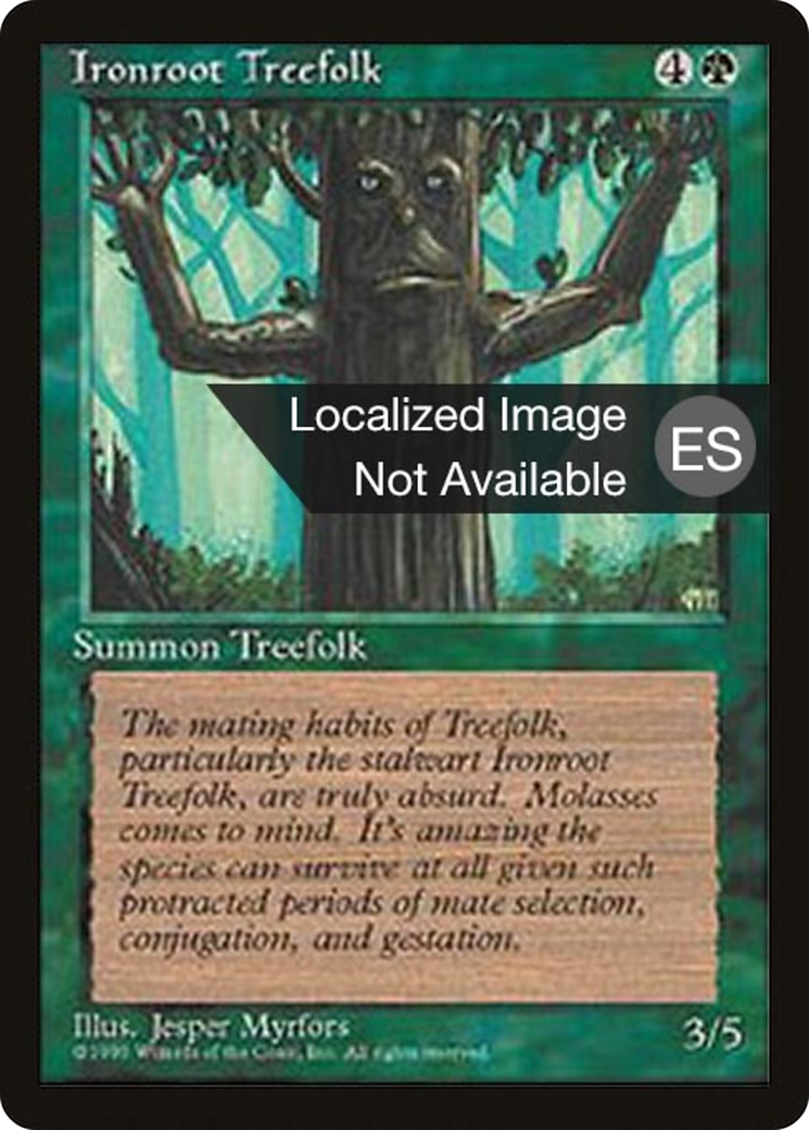 Ironroot Treefolk Card Image