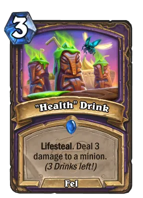 "Health" Drink Card Image