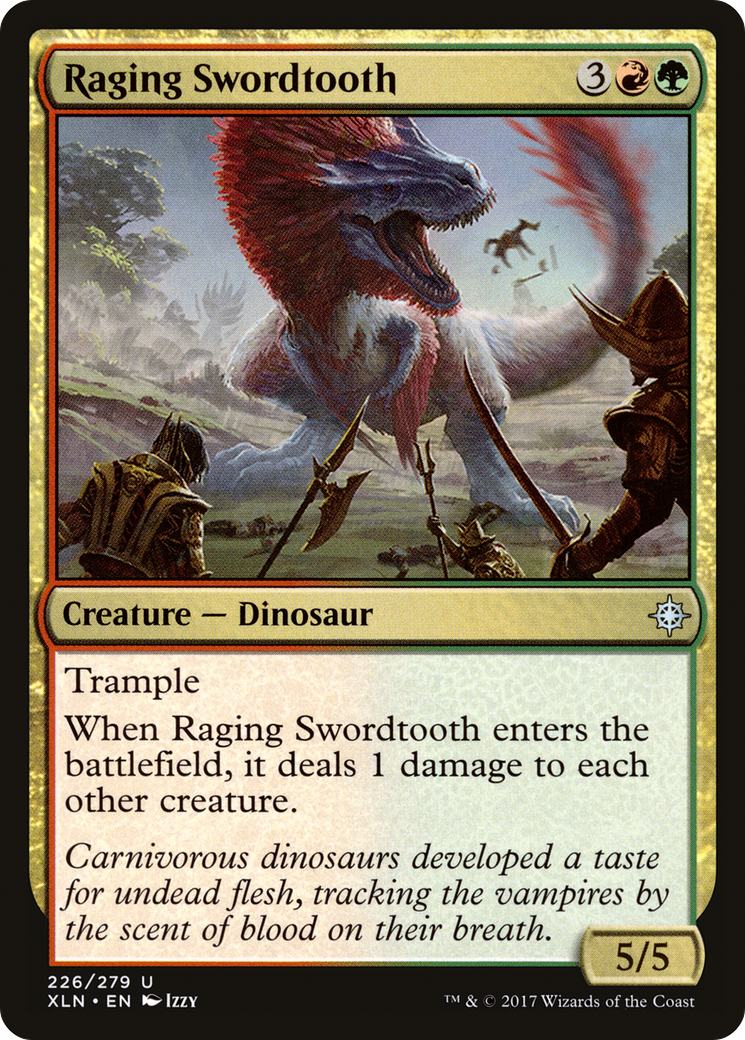 Raging Swordtooth Card Image