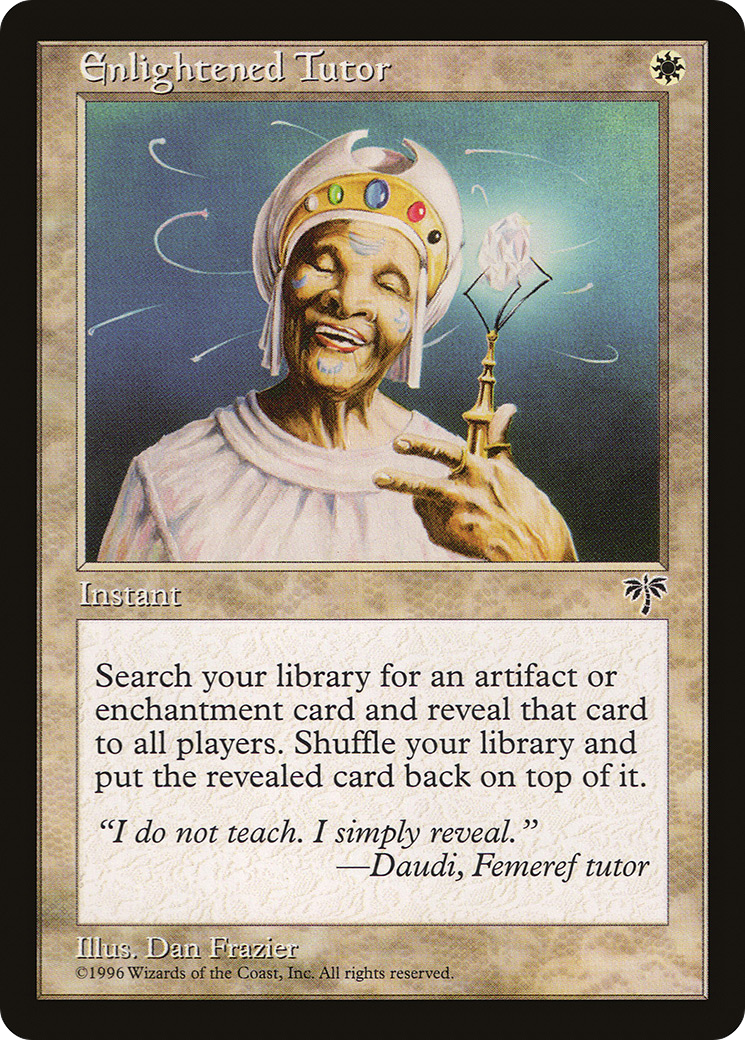 Enlightened Tutor Card Image