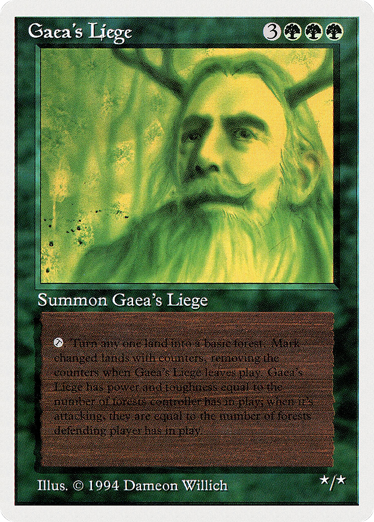 Gaea's Liege Card Image