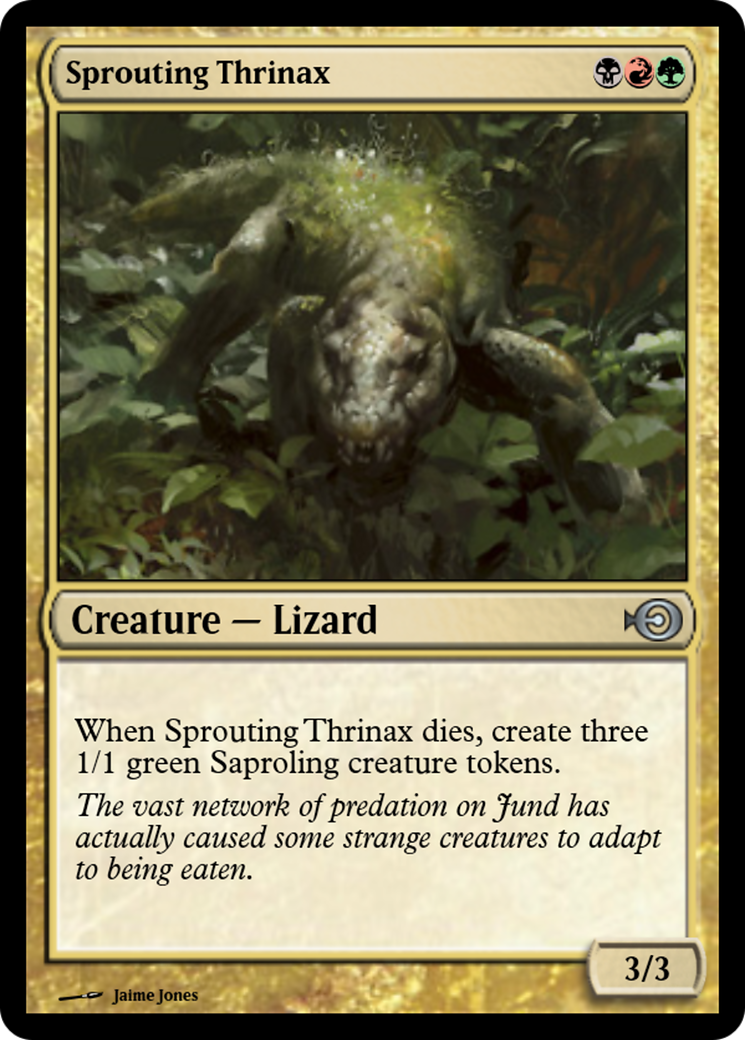 Sprouting Thrinax Card Image