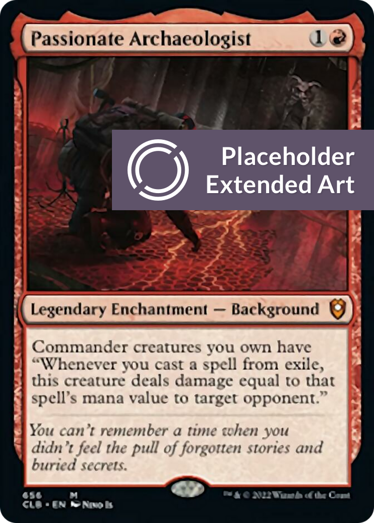 Passionate Archaeologist Card Image
