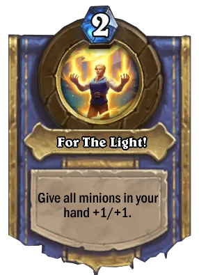 For The Light! Card Image