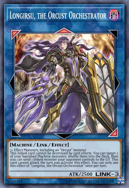 Longirsu, the Orcust Orchestrator Card Image