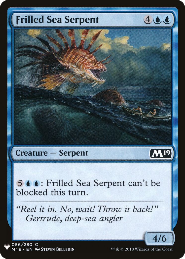 Frilled Sea Serpent Card Image