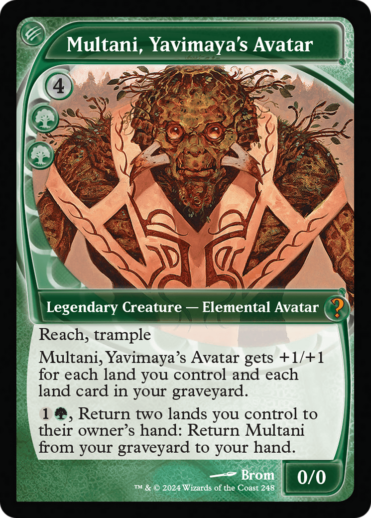 Multani, Yavimaya's Avatar Card Image