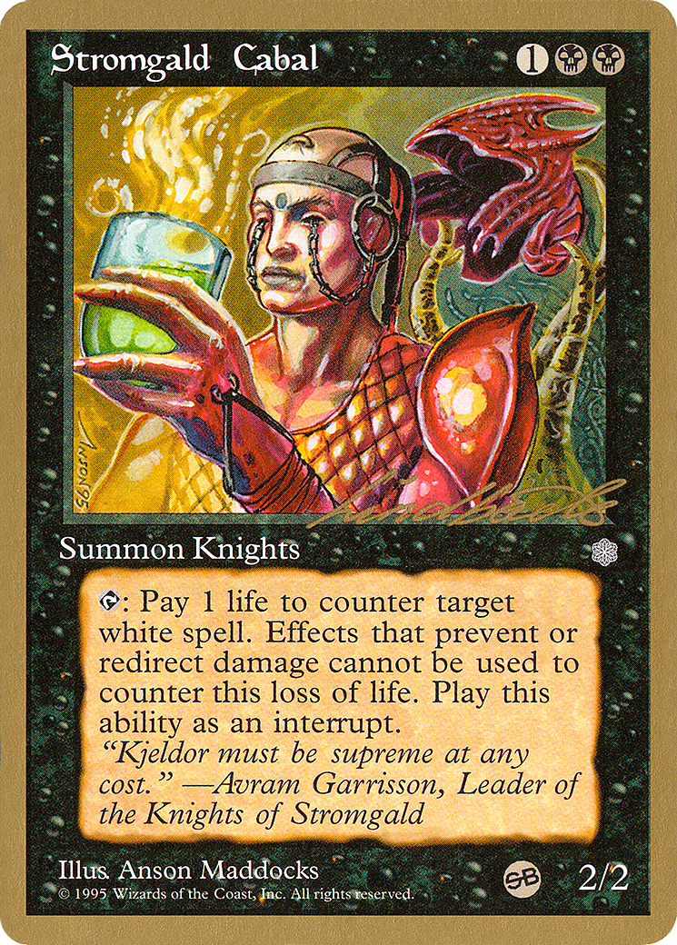 Stromgald Cabal Card Image