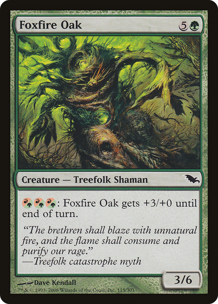 Foxfire Oak Card Image