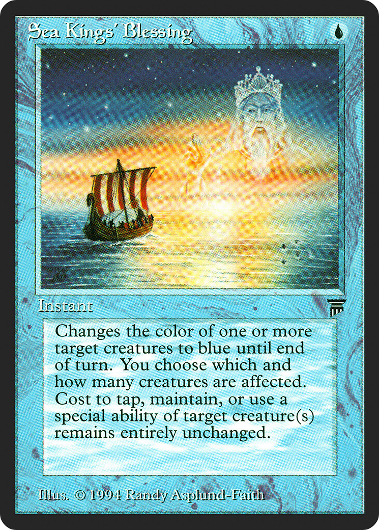 Sea Kings' Blessing Card Image