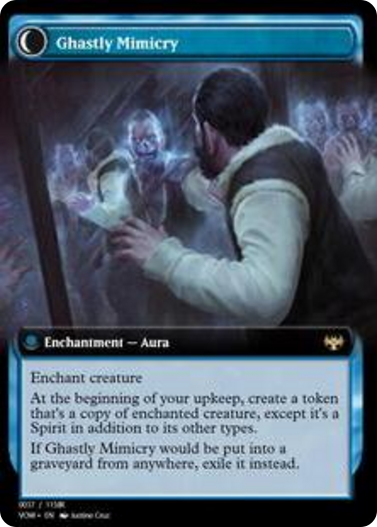 Mirrorhall Mimic // Ghastly Mimicry Card Image