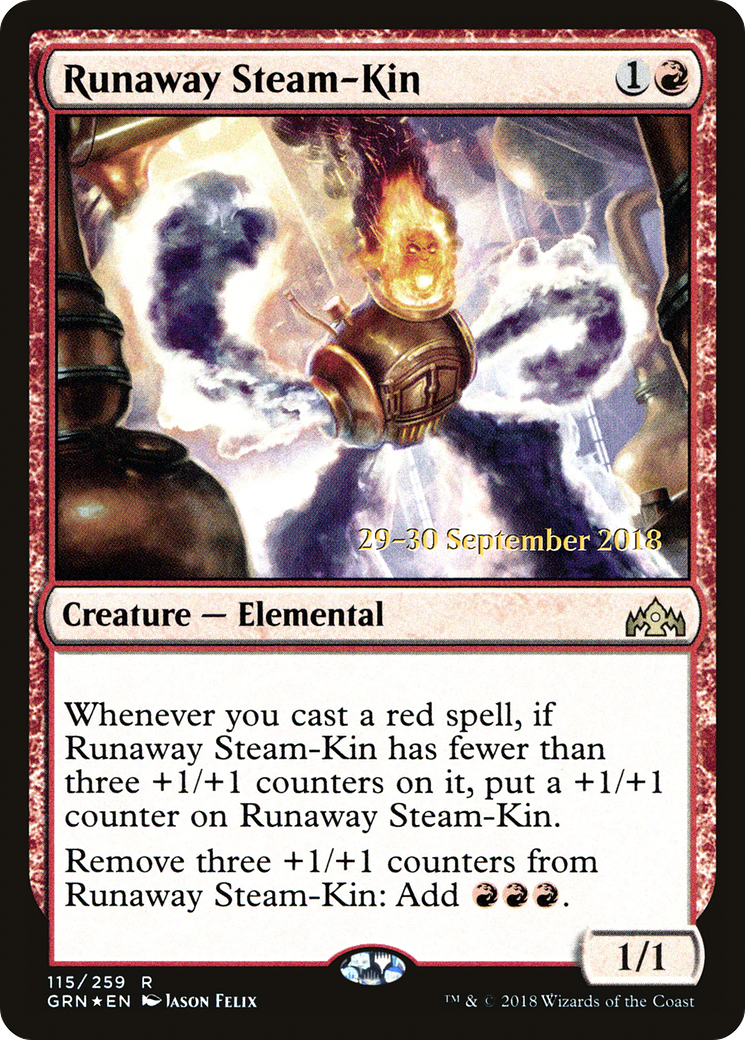 Runaway Steam-Kin Card Image