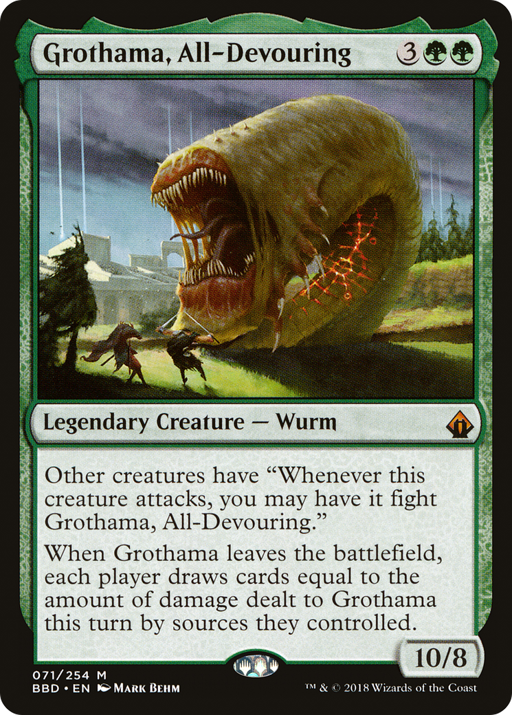 Grothama, All-Devouring Card Image