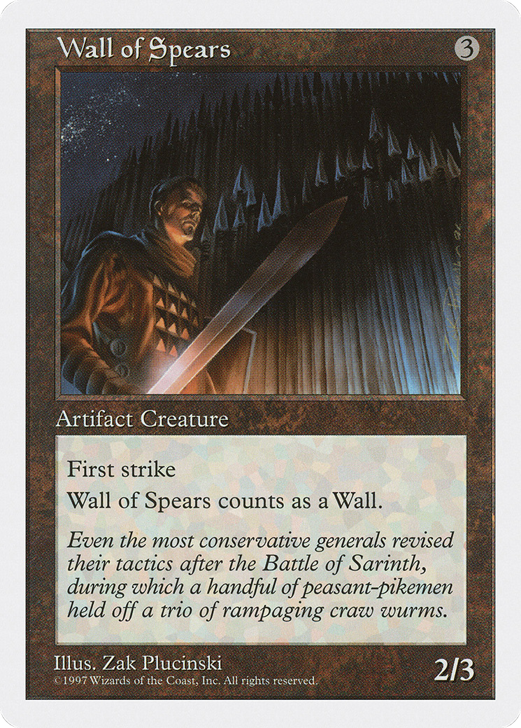 Wall of Spears Card Image