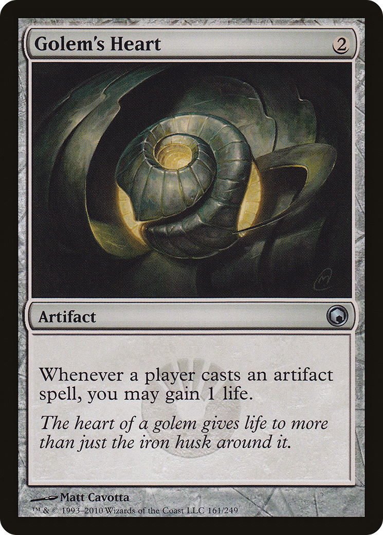 Golem's Heart Card Image