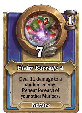 Fishy Barrage 4 Card Image