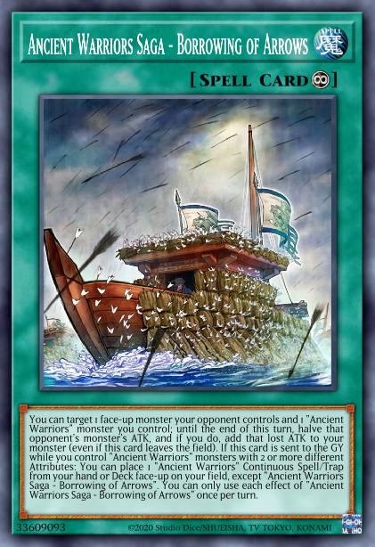 Ancient Warriors Saga - Borrowing of Arrows Card Image